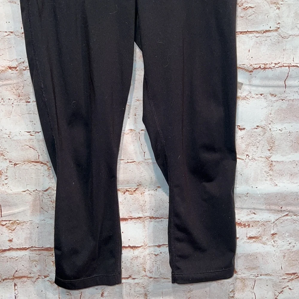 Nike dri fit relay crop tights capri black running active medium training